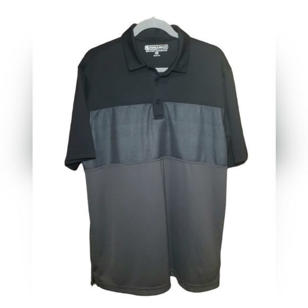 Pebble Beach Dry-Luxe Performance Golf Shirt‎ Size Large